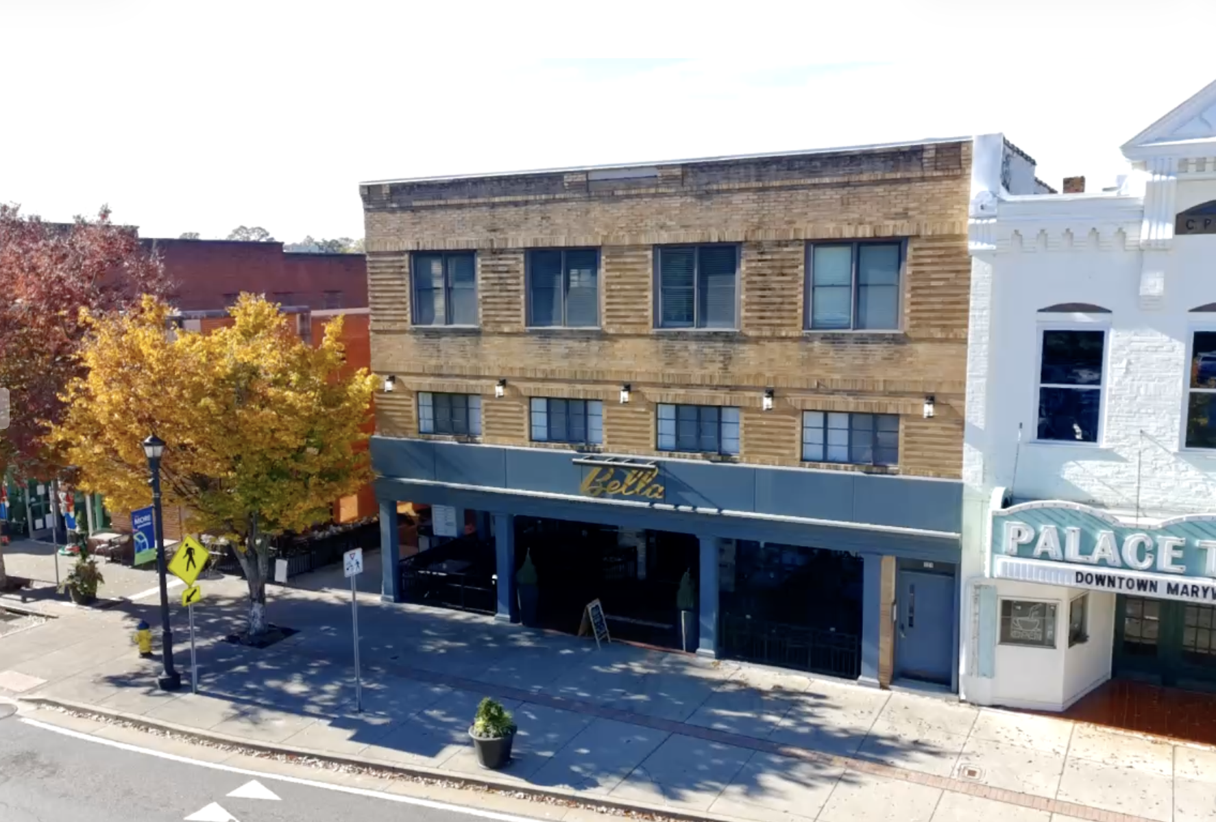 Top-floor Bricks Over Broadway lofts above Bella Restaurant in downtown Maryville