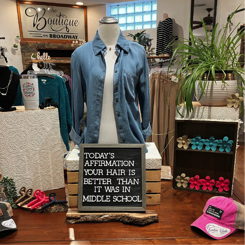 The Boutique on Broadway in downtown Maryville