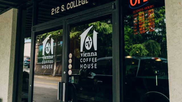 Downtown Maryville coffee and storefront scene