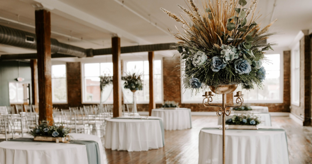 SkyView at Broadway Social wedding venue in Maryville
